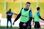 Milinkovic-Savic SS Lazio Training Session